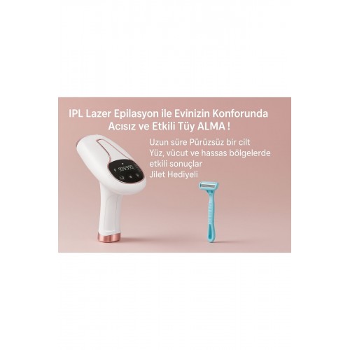 Buz Lazer Epilasyon 999.999 Atım- Cilt Gençleştirici- Giderici- Lazer Epilasyon Aleti no:2